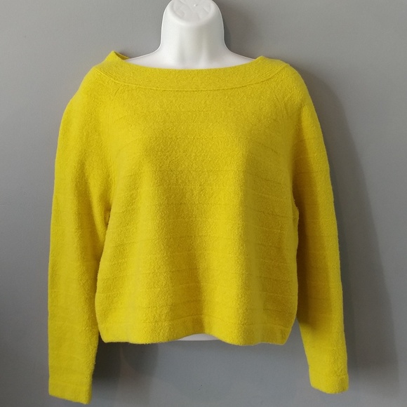 vince yellow sweater